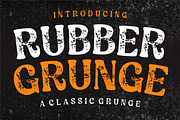 Rubber Grunge - Vintage Distressed, a Slab Serif Font by Limited.studio (Thumbnail 1 of 6)