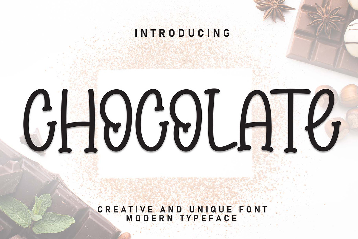 Chocolate | Script Font, a Script Font by Scratchones (Photo 1 of 8)
