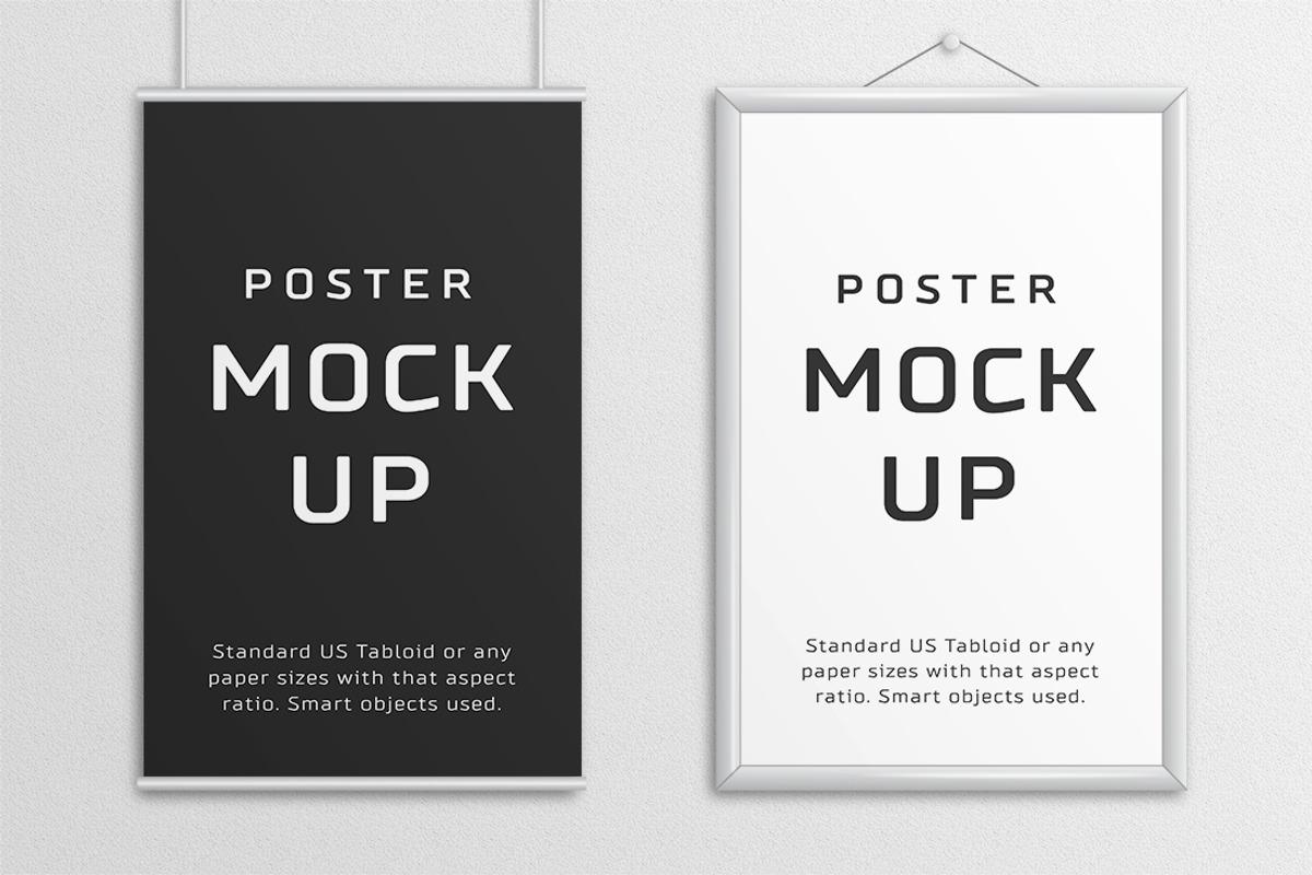 Poster Mock Up – Tabloid, a Print Template by Petr Stránský (Photo 2 of 8)