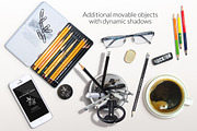 Sketchbook & Notebook Mockups, a Print Template by ItemBridge (Thumbnail 5 of 5)