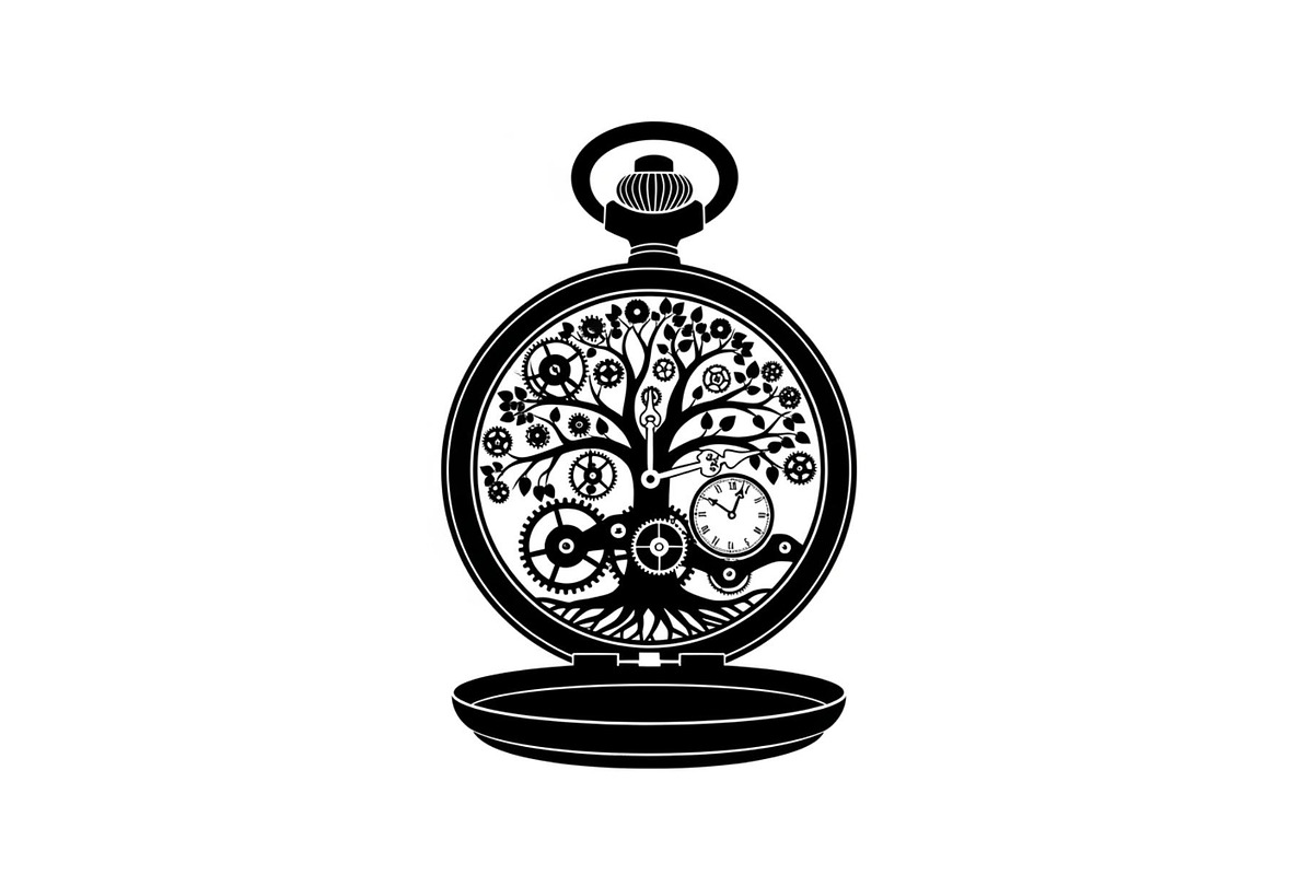 Steampunk Tree of Life Symbol Bundle, an Illustration by yasushie (Photo 24 of 31)