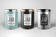 Round Metallic Jar Mockup, a Cups & Container Mockup by Medialoot (Thumbnail 4 of 5)