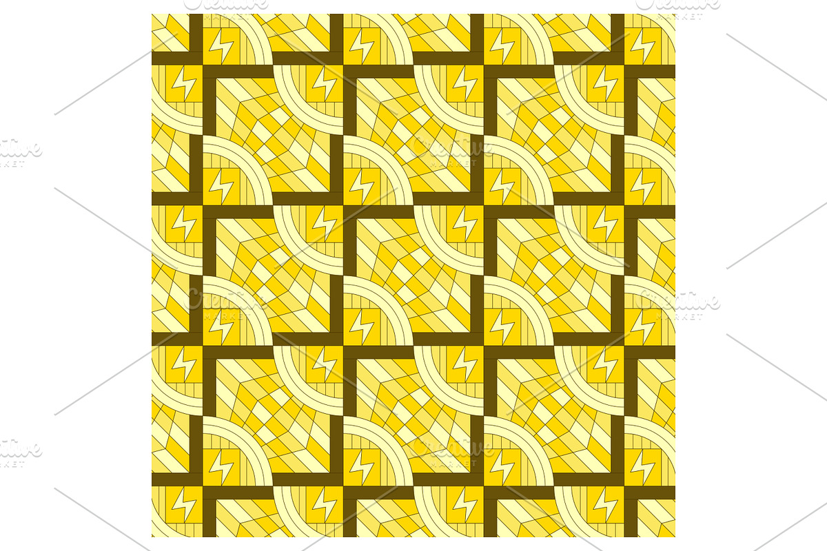 Geometric Seamless Patterns, a Pattern Graphic by Creative Backgrounds (Photo 2 of 7)
