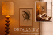BARCELONA Room Natural FRAME MOCKUP, a Household Mockup by LAMIA DESIGN (Thumbnail 8 of 22)