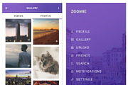 Zoomie - Social Media Figma App, an UI Kit Template by themelove (Thumbnail 6 of 9)