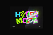 RGB Glow Text Effects, a Layer Style Add-On by Matsero (Thumbnail 2 of 4)