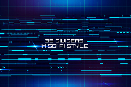 Sci Fi Dividers Set