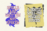Fairy Spell Magical Display Font, a Handwritten Font by Letterhend Studio (Thumbnail 13 of 13)