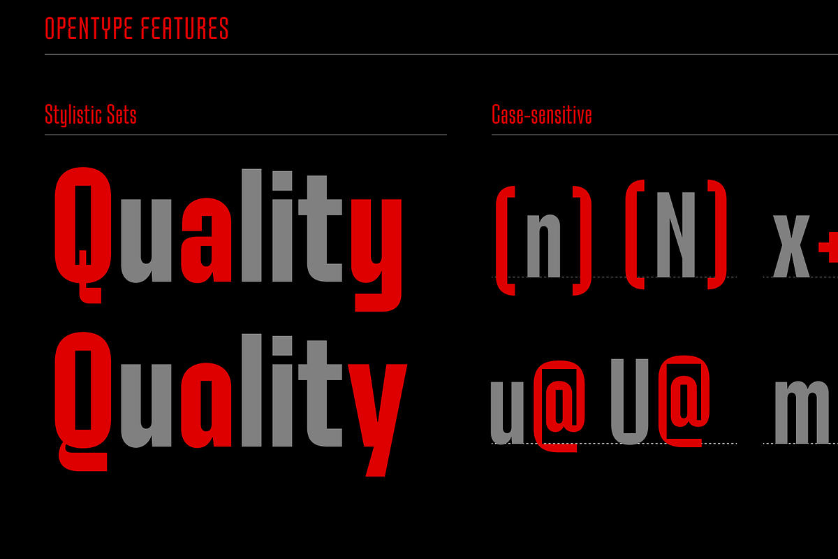 Strovius Condensed Font, a Sans Serif Font by redtype.studio (Photo 3 of 9)