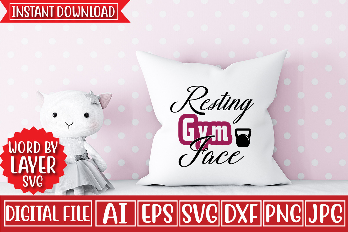 Workout Svg Bundle, an Object Graphic by CrexoraLab (Photo 9 of 9)