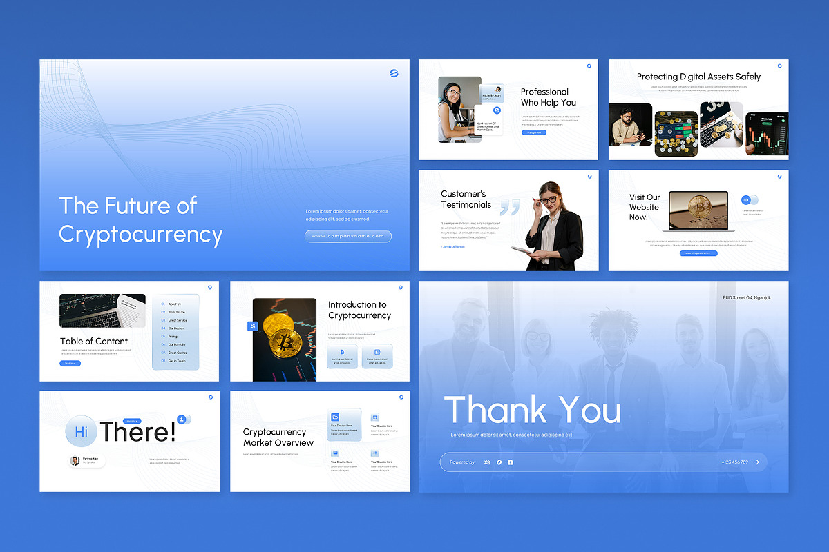 Crypto Currency PowerPoint, a Presentation Template by Antstheme (Photo 3 of 4)