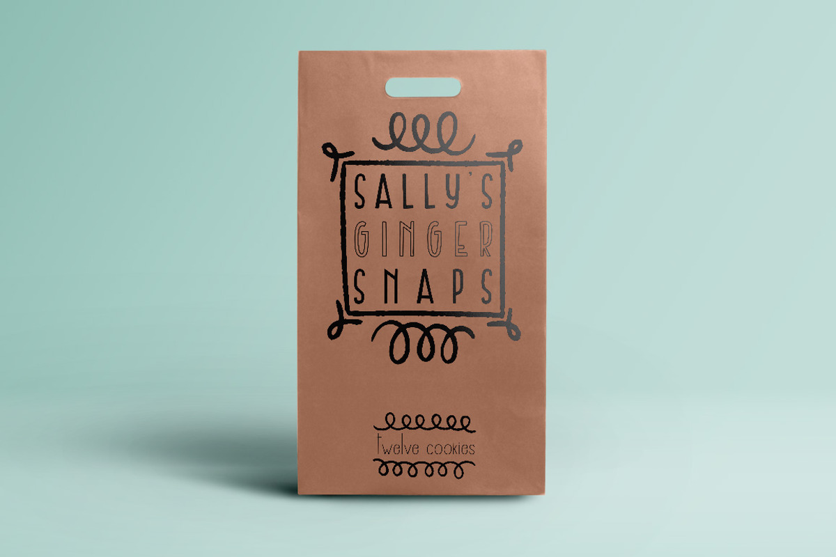 Sally Jane San Serif Font Trio, a Sans Serif Font by On the Mark Designs (Photo 9 of 10)