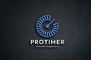 Fitness Professional Time Logo, a Branding & Logo Template by Design_Planet (Thumbnail 1 of 3)