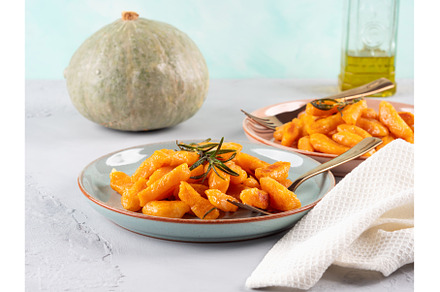 Pumpkin recipe homemade gnocchi on