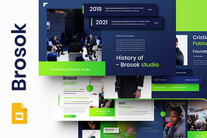 Brosok - Business Google Slide Templ, a Templates & Theme by Dens Creative Studio