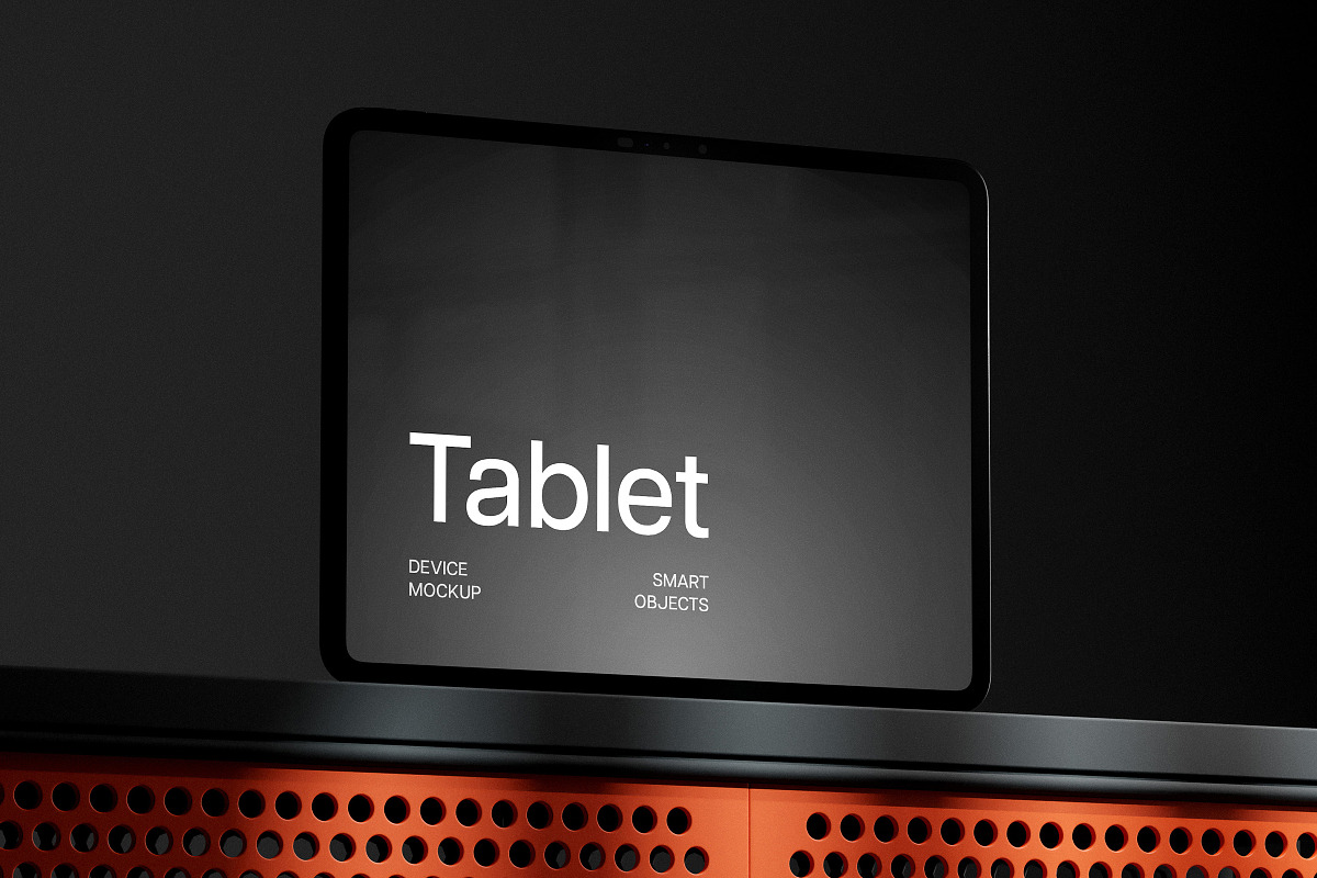 M4 iPad Pro 13 Device Mockup, an iPad Mockup by Design Squad (Photo 2 of 2)