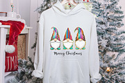 Merry Christmas Gnome Glitter, an Illustration by designcity5 (Thumbnail 8 of 8)