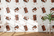 Choco Chocolate Seamless Patterns, a Pattern Graphic by lilovwishes (Thumbnail 5 of 5)