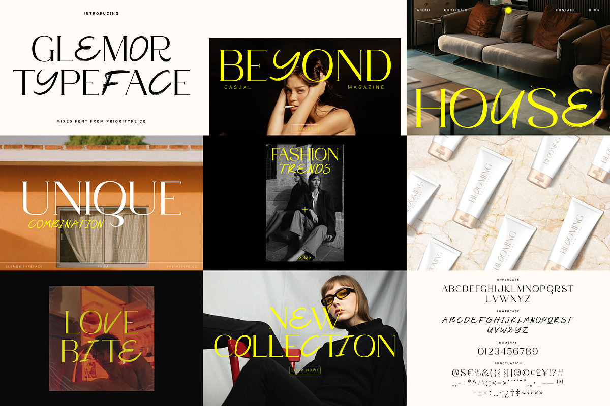 The Modern & Unique Font Bundle #02, a Serif Font by Prioritype Co (Photo 7 of 17)