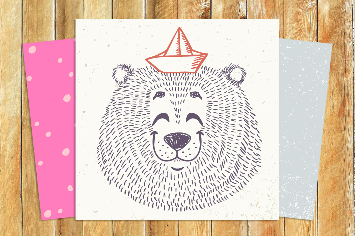 Cute Bear, an Animal Illustration by JulianArt (Photo 4 of 5)