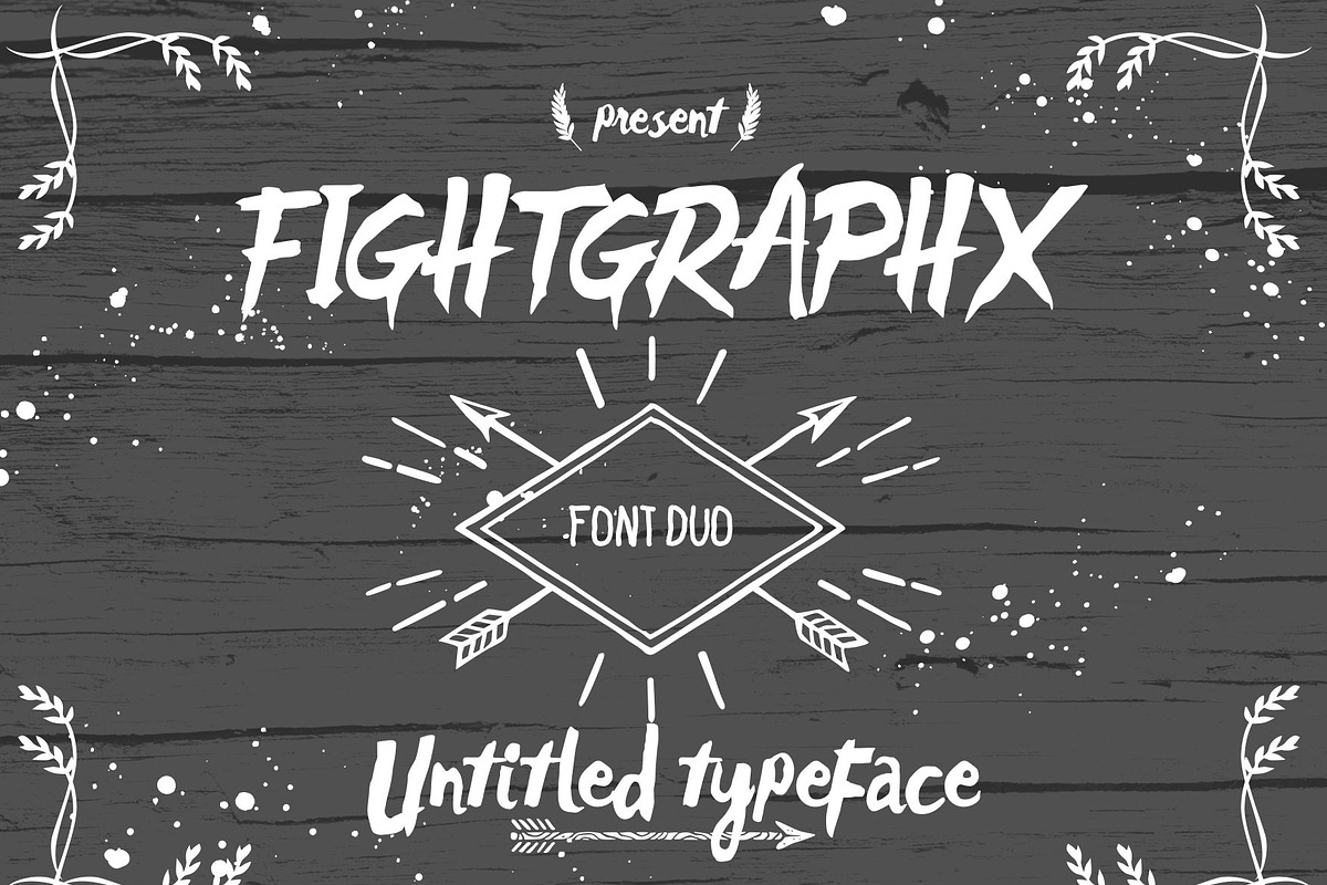 Raws Untitled font duo + extras preview 2