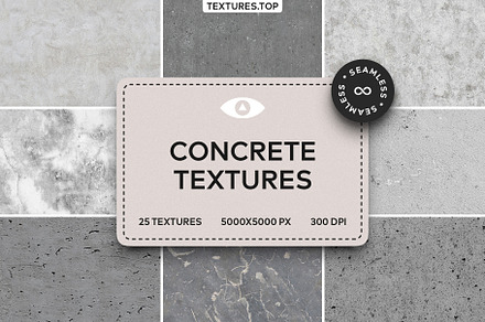 Seamless Concrete Wall Texture Pack, a Texture Graphic by Top Textures