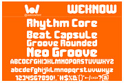 Music Thing, a Font by weknow (Thumbnail 3 of 8)