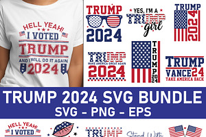 Election 2024 Shirt, Trump Svg Png, an Object Graphic by EllaMaiyaali