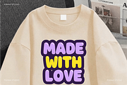 Chubby Squishy - Retro Bubble Font, a Handwritten Font by Pian45 Studio (Thumbnail 3 of 8)