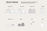 Essential Clothing Mockups Pack, an Apparel Mockup by S.i. Graphics® (Thumbnail 3 of 6)