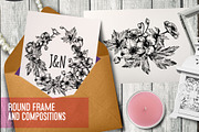 Anemones. Ink flower set, an Illustration by Alena Kaz (Thumbnail 4 of 5)