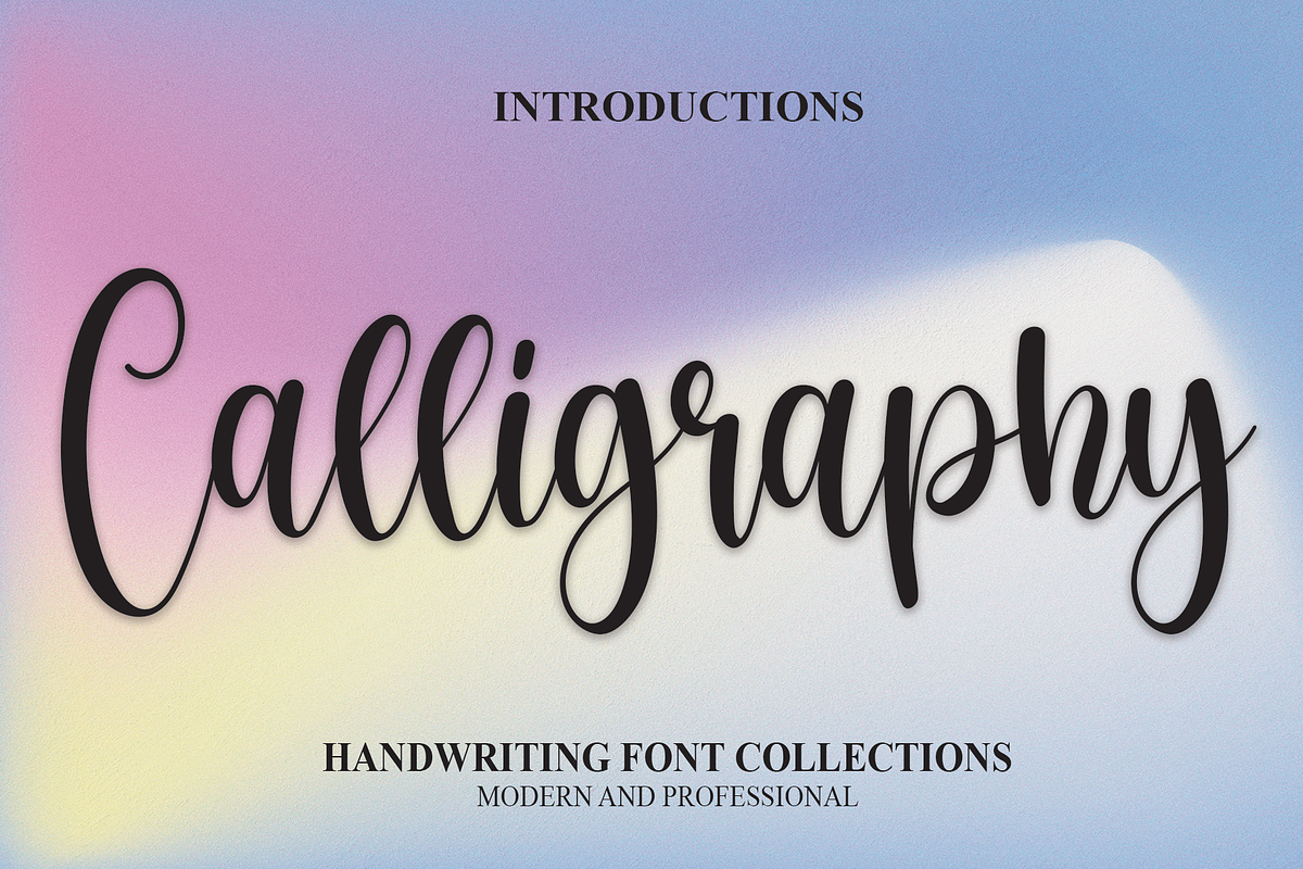 Calligraphy | Script Font, a Script Font by Scratchones (Photo 1 of 6)