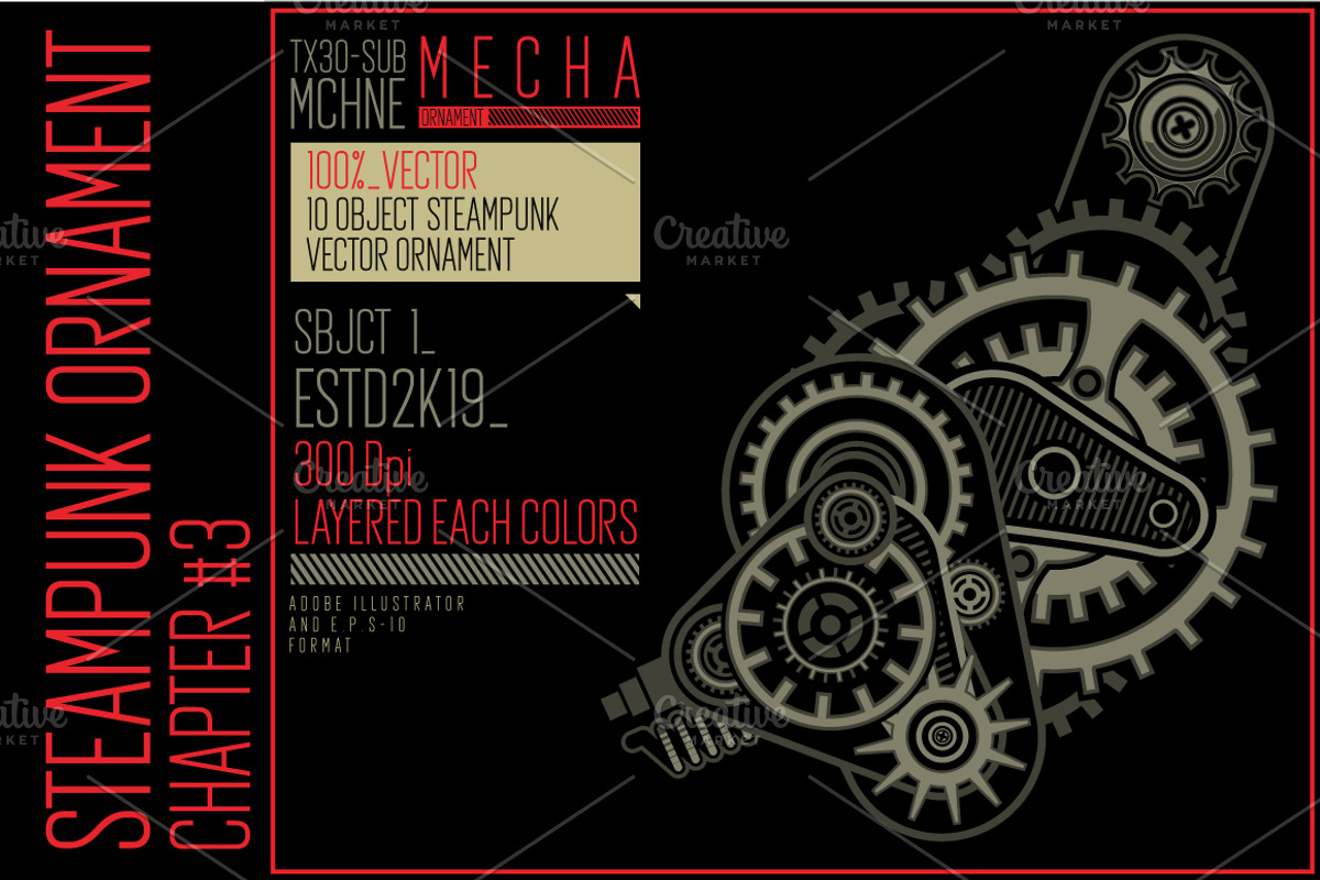 Steampunk Ornament Chapter 3, an Object Graphic by the-sastra (Photo 2 of 10)