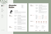Creative Resume Template, a Resume Template by Estartshop (Thumbnail 2 of 5)