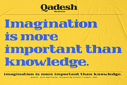 Qadesh - Serif font family, a Serif Font by Artistic & Unique (Thumbnail 14 of 15)