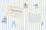 Happy Birthday Font, a Handwritten Font by paperinsun (Thumbnail 3 of 6)