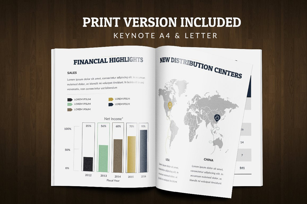 Annual Report Keynote presentation, a Presentation Template by Zacomic Studios (Photo 2 of 4)