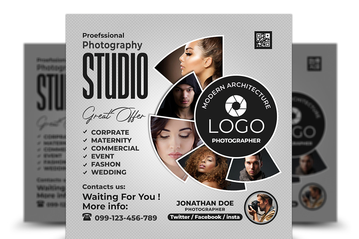 Photography Flyer, a Flyer Template by AfzaalGraphics (Photo 1 of 2)