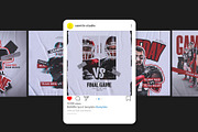 Football Sport Social Media Bundle, a Poster Template by Samtiv Studio (Thumbnail 2 of 5)