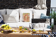 SUMMER | Mediterranean Frame Mockups, a Household Mockup by SoleilHomeMockups (Thumbnail 7 of 10)