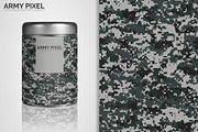 Army Pixel Camouflage Patterns, a Pattern Graphic by 3Y_Design (Thumbnail 6 of 6)