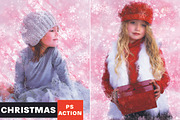 Christmas Effect Photoshop Action, an Action Add-On by AB-TheDesigner (Thumbnail 1 of 5)