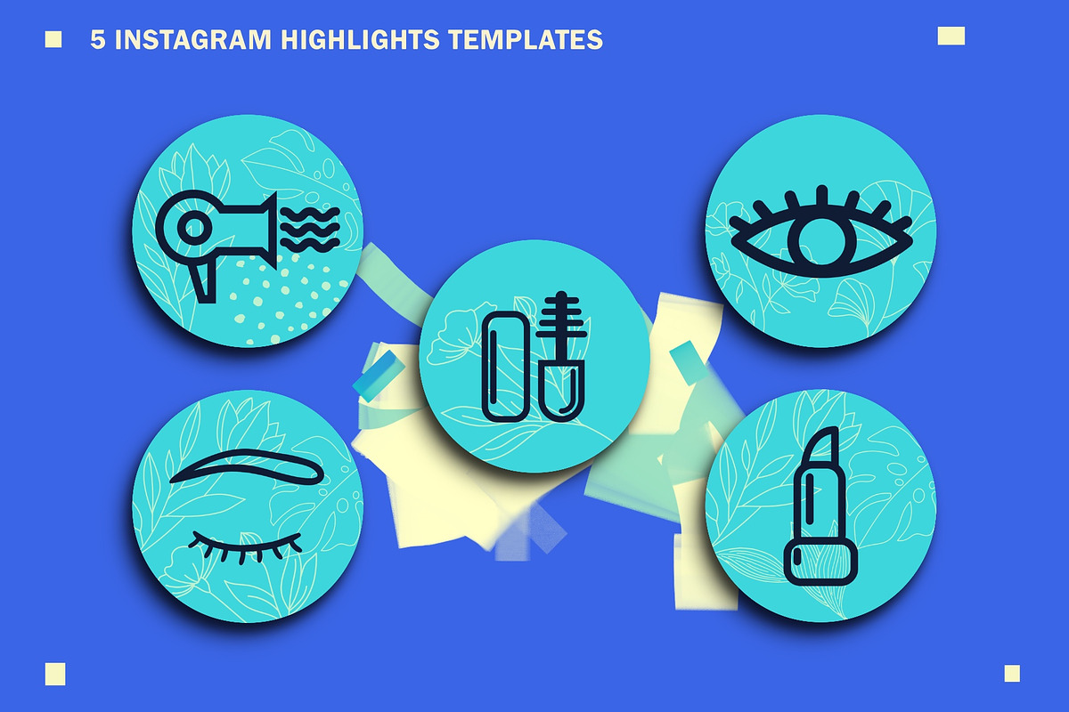 Canva Instagram Template Beauty Shop, a Social Media Template by Vectorheroes (Photo 7 of 7)