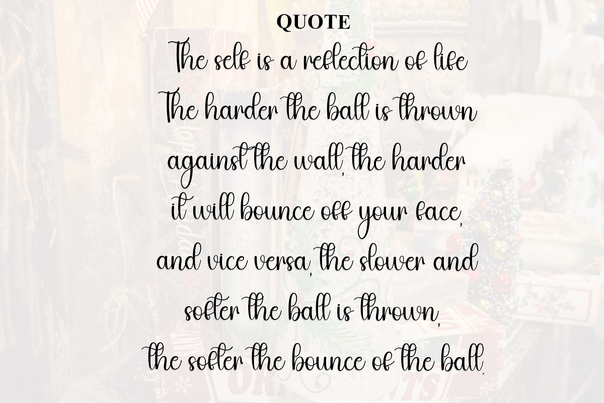Diligent Christmas, a Handwritten Font by FreshTypeINK (Photo 6 of 8)