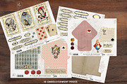 Alice in Wonderland Junk Journal Kit, an Illustration by meribela (Thumbnail 6 of 7)