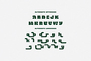 Mibery Retro Bold Serif, a Serif Font by Cruzine (Thumbnail 8 of 10)
