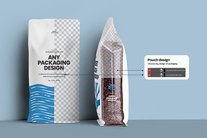 13 Mockups Side Gusset Coffee Bag