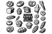 Bakery Bread & Pastry Set, an Object Graphic by RT Studio (Thumbnail 2 of 4)