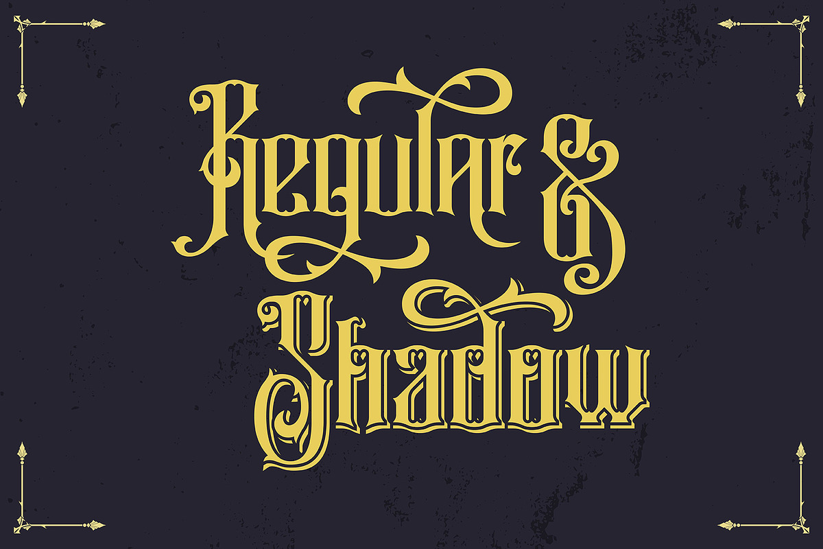 Rajawaley Typeface, a Blackletter Font by Dikas Studio (Photo 4 of 7)