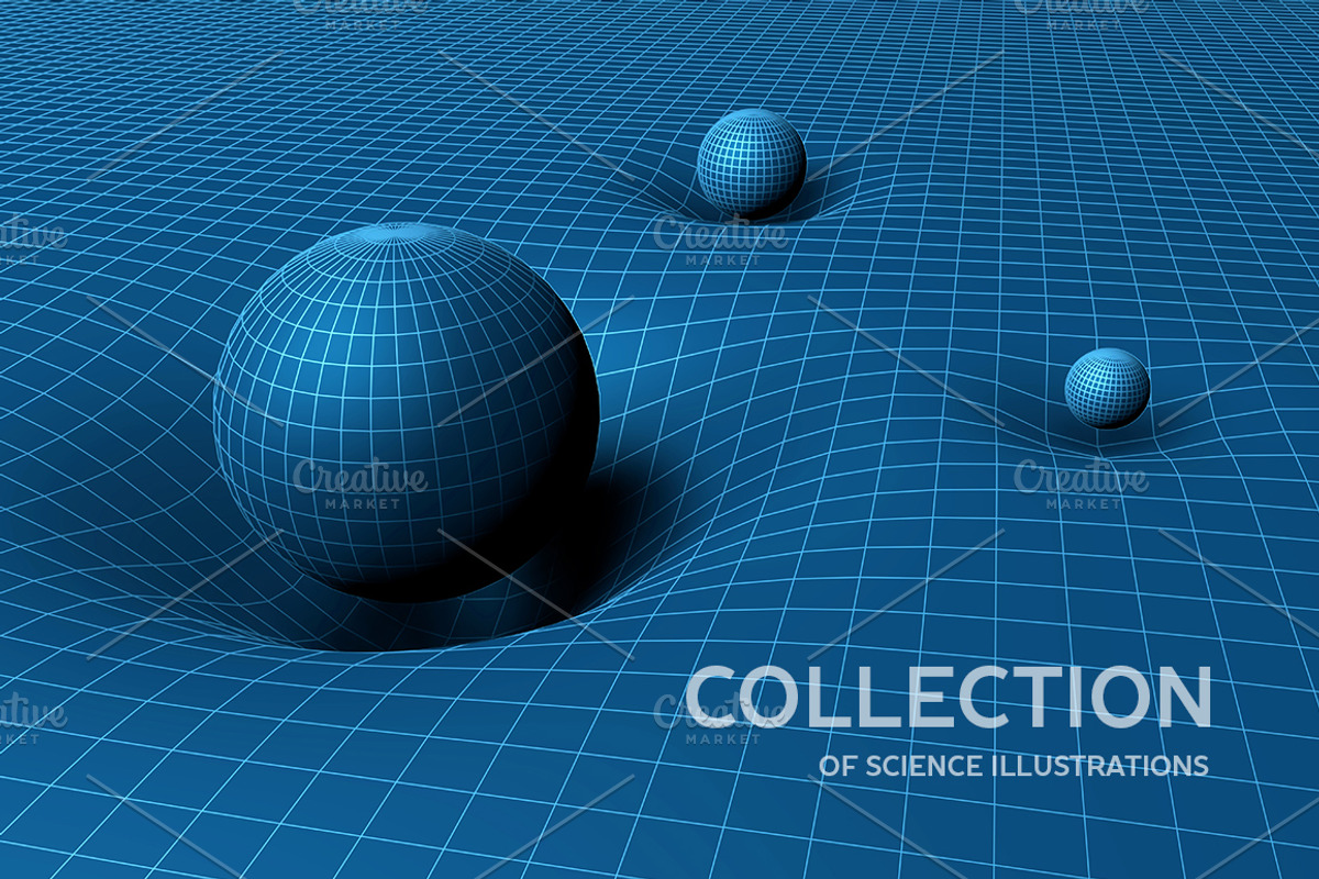 Distortion of space-and-time., an Object Illustration by Julvil